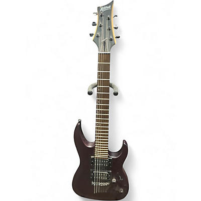 Used Mitchell MM100 Mini Walnut Solid Body Electric Guitar