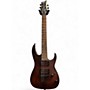 Used Mitchell MM100 Mini Walnut Solid Body Electric Guitar Walnut