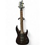 Used Mitchell MM100 Mini Walnut Solid Body Electric Guitar Walnut