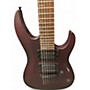 Used Mitchell MM100 Mini Walnut Solid Body Electric Guitar Walnut