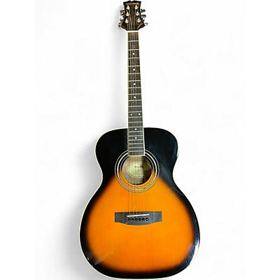Used Mitchell MO-100S Vintage Sunburst Acoustic Guitar