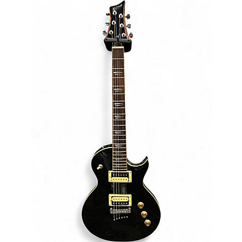 Used Mitchell MS400 Black Solid Body Electric Guitar Black