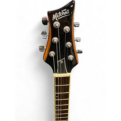 Mitchell Used Mitchell MS400 Sapphire Blue Trans Solid Body Electric Guitar Sapphire Blue Trans