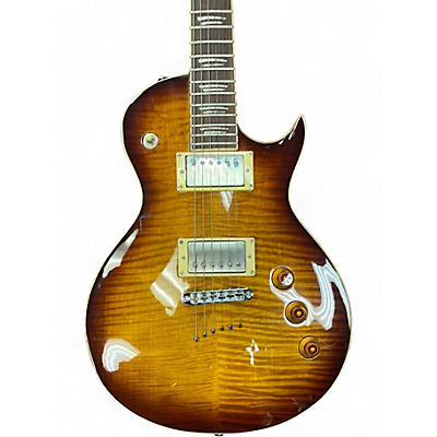 Used Mitchell MS450 2 Tone Sunburst Solid Body Electric Guitar