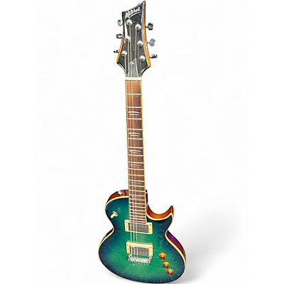 Used Mitchell MS450 Aqua Burst Solid Body Electric Guitar