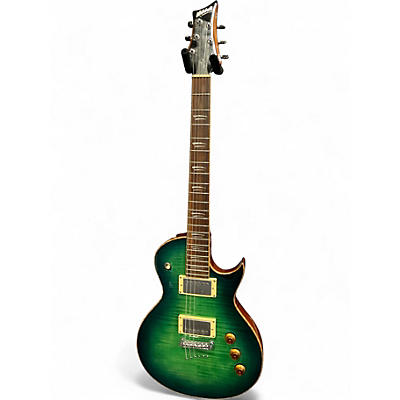 Used Mitchell MS450 GREEN BURST Solid Body Electric Guitar