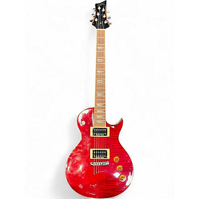 Used Mitchell MS450 Red Solid Body Electric Guitar
