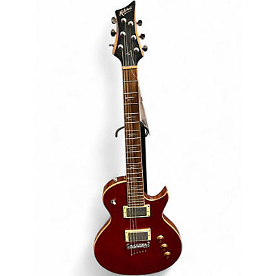 Used Mitchell MS450 Red Solid Body Electric Guitar