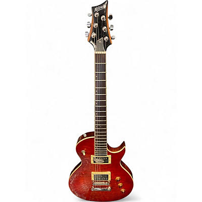 Used Mitchell MS470 Bengal Burst Solid Body Electric Guitar