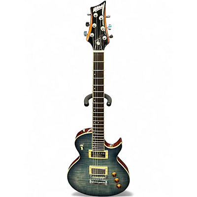 Used Mitchell MS470 Blue Burst Solid Body Electric Guitar
