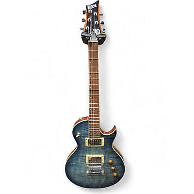 Used Mitchell MS470 Faded Blue Jean Solid Body Electric Guitar