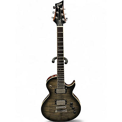 Used Mitchell MS470 Trans Gray Solid Body Electric Guitar