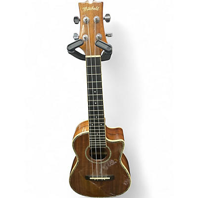 Used Mitchell MU100CE Concert Natural Ukulele