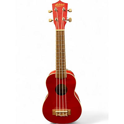 Used Mitchell MU45 RED Ukulele