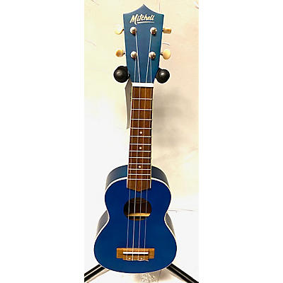 Mitchell Used Mitchell MU45FBL Blue Ukulele