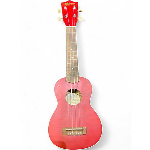 Mitchell Used Mitchell MU45FCHY RED Ukulele RED