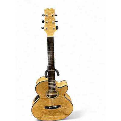 Used Mitchell MX400 Natural Acoustic Electric Guitar