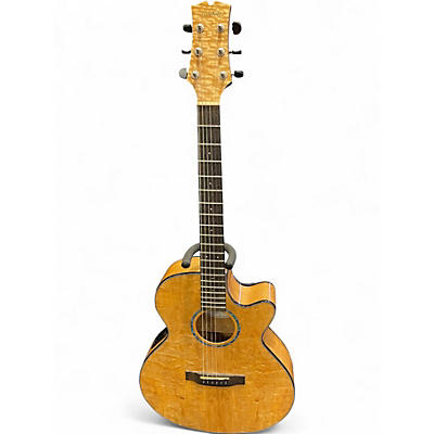 Used Mitchell MX400 Natural Acoustic Electric Guitar