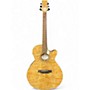 Used Mitchell MX400QAB Natural Acoustic Electric Guitar Natural