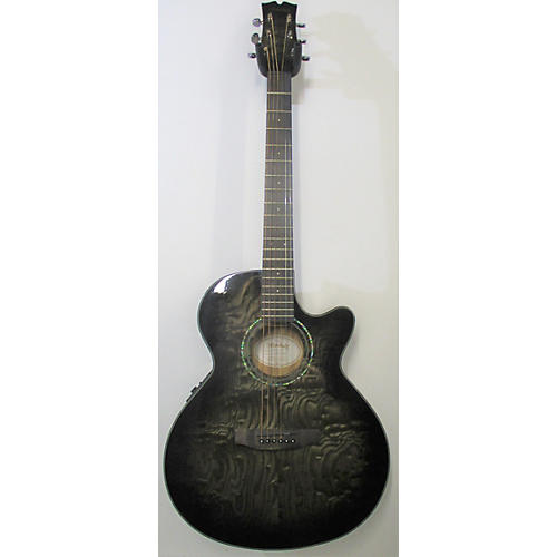 Mitchell Used Mitchell MX420 EW Midnight Edge Burst Acoustic Electric Guitar Midnight Edge Burst