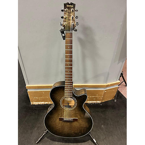 Mitchell Used Mitchell MX420 Metallic Black Acoustic Guitar Metallic Black