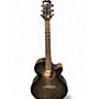 Used Mitchell MX420 QAB MBK MIDNIGHT EDGE BURST Acoustic Electric Guitar MIDNIGHT EDGE BURST