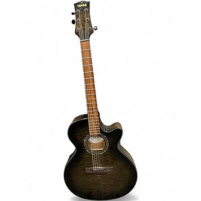 Used Mitchell MX420 QAB Mahogany Acoustic Electric Guitar