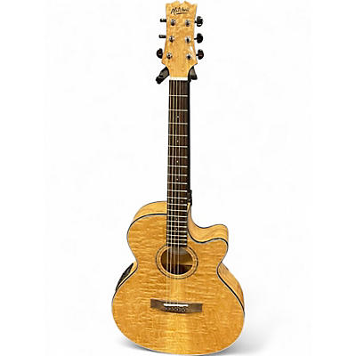 Used Mitchell MX430 Quilted Maple Acoustic Electric Guitar