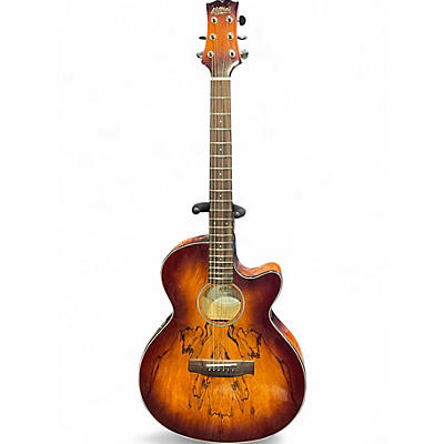 Used Mitchell MX430 Spalted Maple Acoustic Guitar