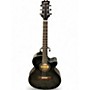 Used Mitchell MX4300 Midnight Black Edge Burst Acoustic Electric Guitar Midnight Black Edge Burst