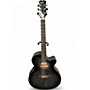 Used Mitchell MX430QAB Gray Acoustic Electric Guitar Gray