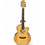Used Mitchell MX430QAB Natural Acoustic Electric Guitar Natural