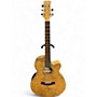 Used Mitchell MX430QAB Natural Acoustic Electric Guitar Natural