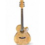 Used Mitchell MX430QAB Natural Acoustic Electric Guitar Natural
