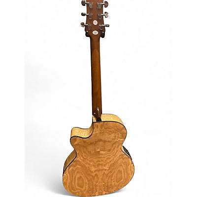 Used Mitchell MX430QAB Natural Acoustic Guitar