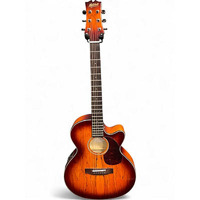 Used Mitchell MX430SM Brown Sunburst Acoustic Electric Guitar