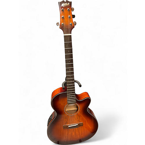 Used Mitchell MX430SM Spalted Maple Acoustic Electric Guitar Spalted Maple