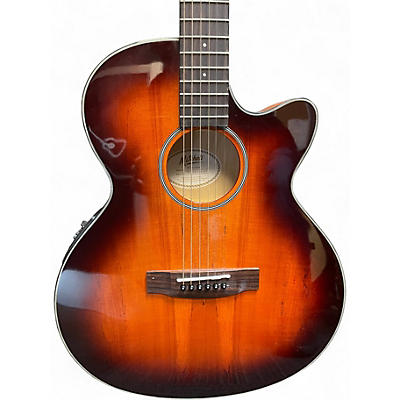 Used Mitchell MX430SM Spalted Maple Acoustic Electric Guitar