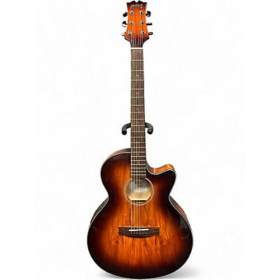 Used Mitchell MX430SM Spalted Maple Acoustic Electric Guitar