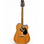 Used Mitchell Me2cec Natural Acoustic Guitar Natural