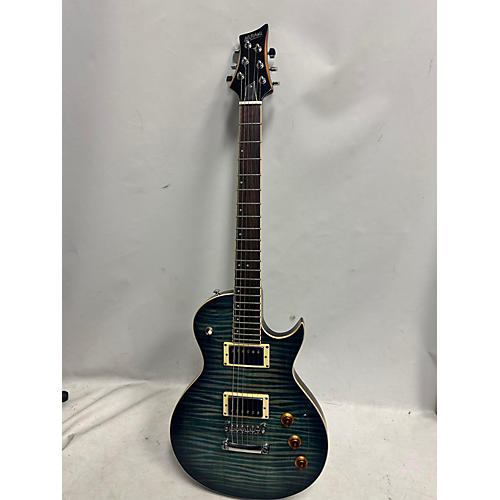 Mitchell Used Mitchell Ms470 Denim Blue Burst Solid Body Electric Guitar denim blue burst