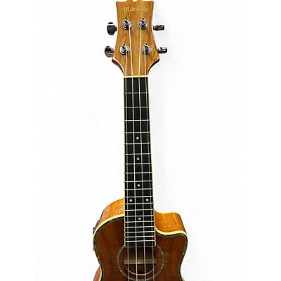 Used Mitchell Mu-100ce/n Antique Natural Ukulele