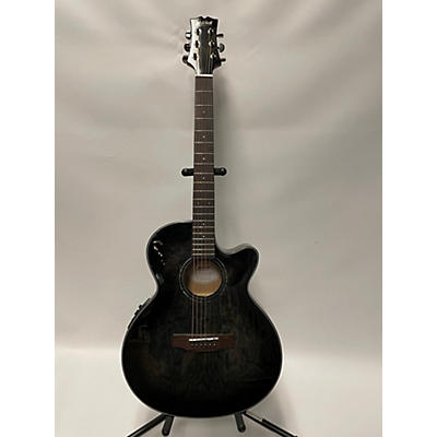 Mitchell Used Mitchell Mx430qab Two Tone Black Acoustic Guitar