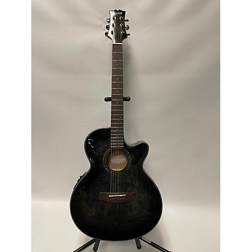 Mitchell Used Mitchell Mx430qab Two Tone Black Acoustic Guitar two tone black