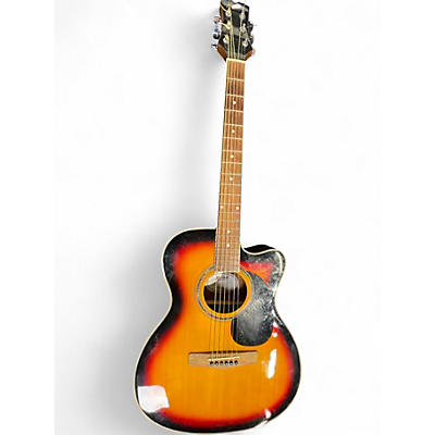 Used Mitchell O120 2 Color Sunburst Acoustic Electric Guitar