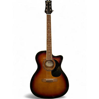 Used Mitchell O120 3 Color Sunburst Acoustic Electric Guitar