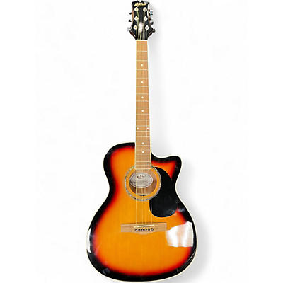 Used Mitchell O120CE 2 Color Sunburst Acoustic Guitar