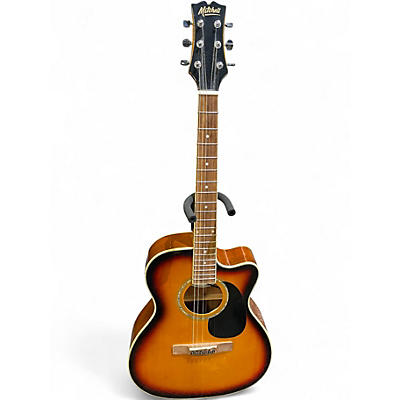 Used Mitchell O120CESB 2 Color Sunburst Acoustic Electric Guitar