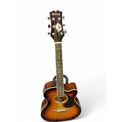 Used Mitchell O120CESB Sunburst Acoustic Electric Guitar