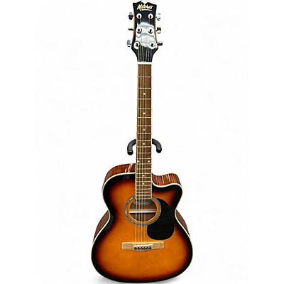 Used Mitchell O120CESB Sunburst Acoustic Electric Guitar